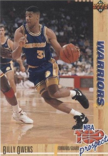 1991-92 Upper Deck - Billy Owens #442