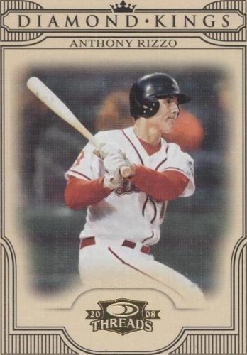 2008 Donruss Threads - Anthony Rizzo #DK-11