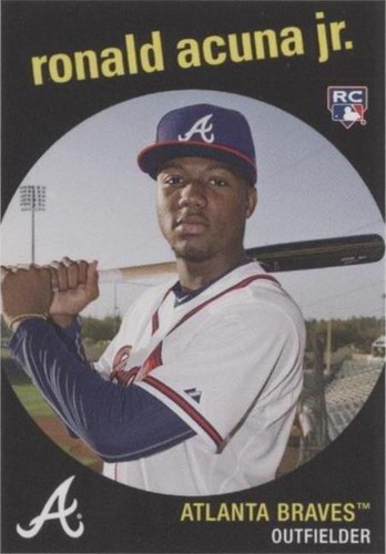 2018 Topps Throwback Thursday #TBT - Ronald Acuña Jr. #160