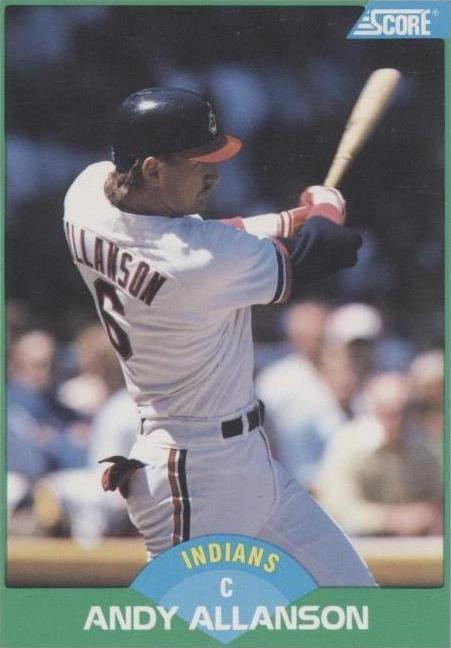 1989 Score - Andy Allanson #46