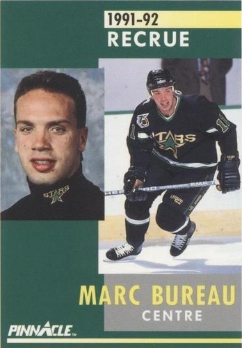 1991-92 Pinnacle French - Marc Bureau #335