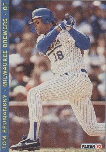 1993 Fleer Final Edition - Tom Brunansky #F-223