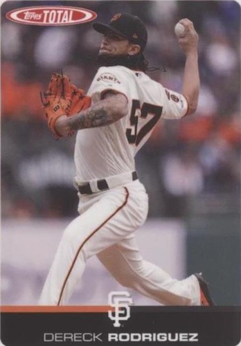 2019 Topps Total - Dereck Rodriguez #43
