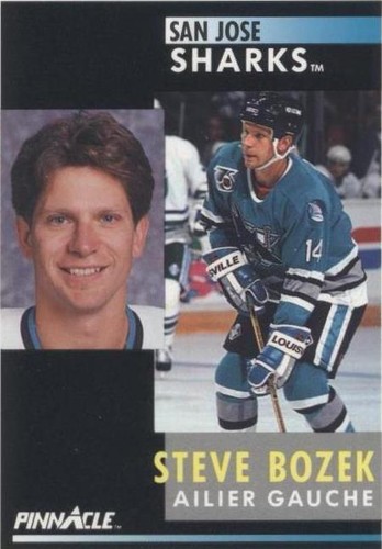 1991-92 Pinnacle French - Steve Bozek #61
