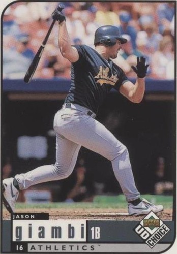 1999 Upper Deck UD Choice - Jason Giambi #121