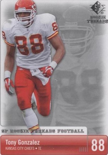 2007 SP Rookie Threads Tony Gonzalez #51