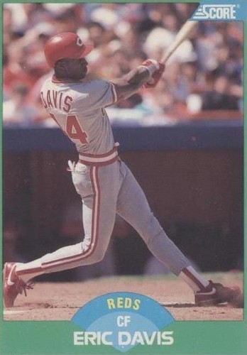 1989 Score - Eric Davis #109