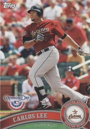 2011 Topps Opening Day - Carlos Lee #160