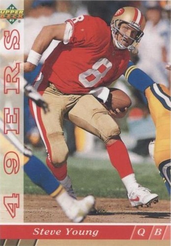 1993 Upper Deck Steve Young #358