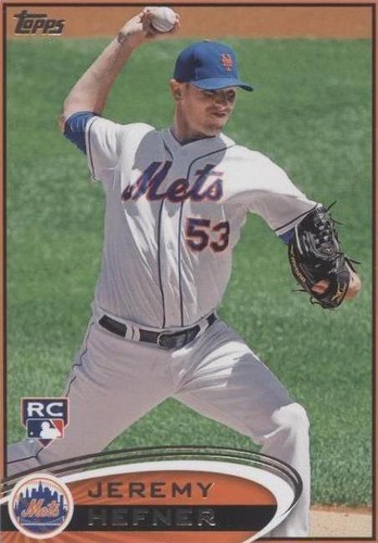 2012 Topps Update Series - Jeremy Hefner #US14