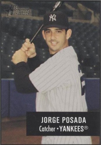 2003 Bowman Heritage - Jorge Posada #1