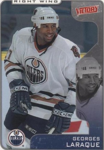 2001-02 Upper Deck Victory - Georges Laraque #144