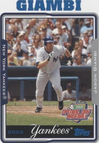 2005 Topps Opening Day - Jason Giambi #27