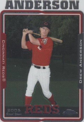 2005 Topps Chrome Update & Highlights - Drew Anderson #UH106