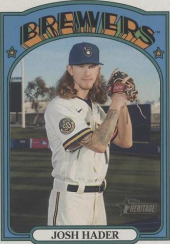 2021 Topps Heritage - Josh Hader #395
