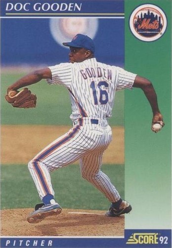 1992 Score - Dwight Gooden #10