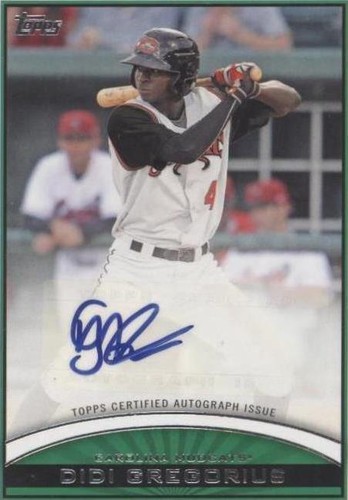2012 Topps Pro Debut - Didi Gregorius #PDA-DG