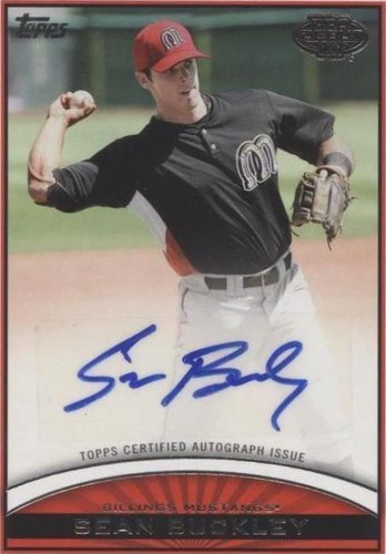 2012 Topps Pro Debut - Sean Buckley #PDA-SB
