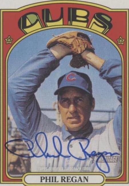 2021 Topps Heritage - Phil Regan #ROA-PR