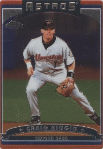 1997 Topps Chrome Baseball Refractor #32 Craig Biggio | eBay
