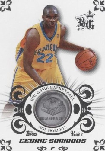 2006-07 Topps Big Game - Cedric Simmons #81