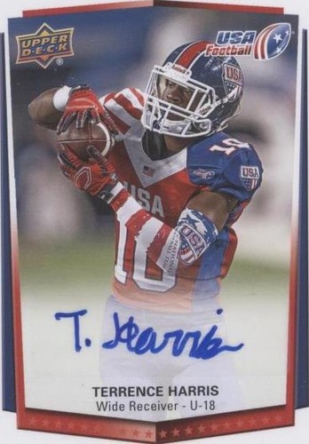 2015 Upper Deck USA Football Terrence Harris #94