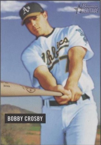 2005 Bowman Heritage - Bobby Crosby #82