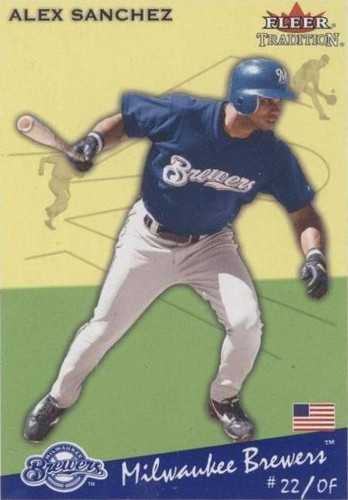 2002 Fleer Tradition Update - Alex Sanchez #U207