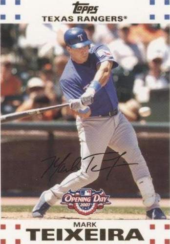 2007 Topps Opening Day - Mark Teixeira #124