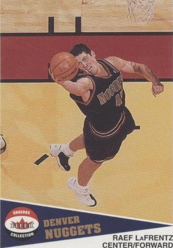 2001-02 Fleer Shoebox Collection - Raef LaFrentz #39