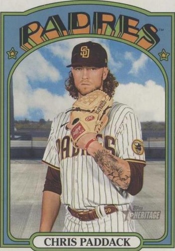 2021 Topps Heritage - Chris Paddack #382