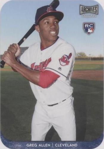 2018 Topps Archives Snapshots - Greg Allen #AS-GA