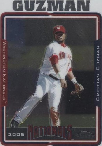 2005 Topps Chrome - Cristian Guzman #340