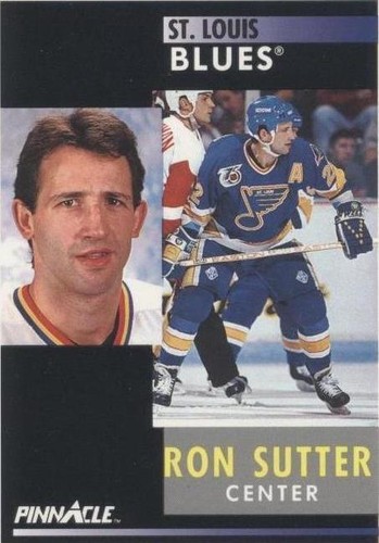 1991-92 Pinnacle - Ron Sutter #95