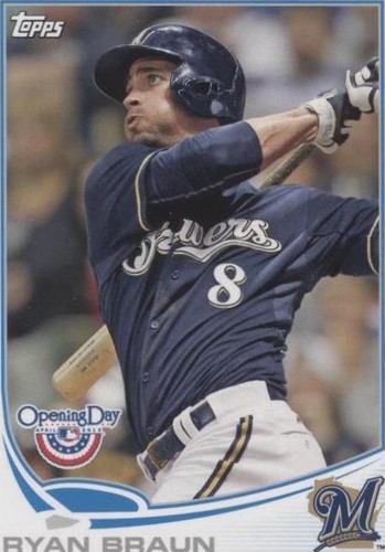 2013 Topps Opening Day - Ryan Braun #8