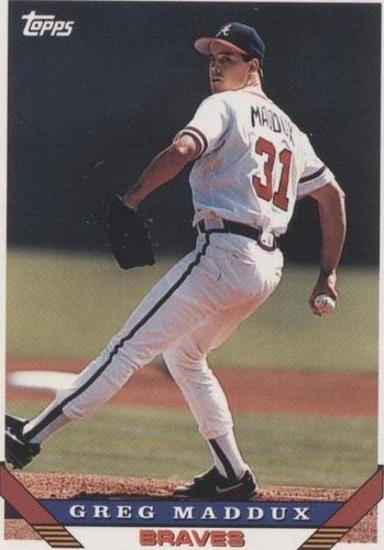 1993 Topps Traded - Greg Maddux #54T