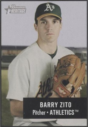 2003 Bowman Heritage - Barry Zito #135