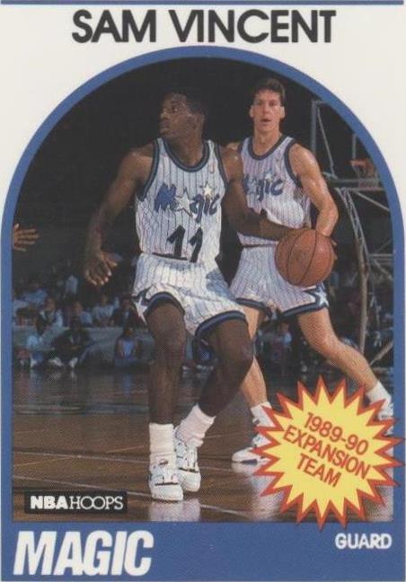 1989-90 NBA Hoops - Sam Vincent #328