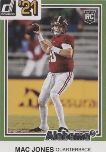 2021 Panini Chronicles Draft Picks Mac Jones #40