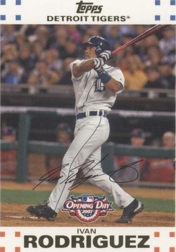 2007 Topps Opening Day - Ivan Rodriguez #198