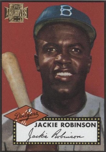 2001 Topps Archives - Jackie Robinson #316