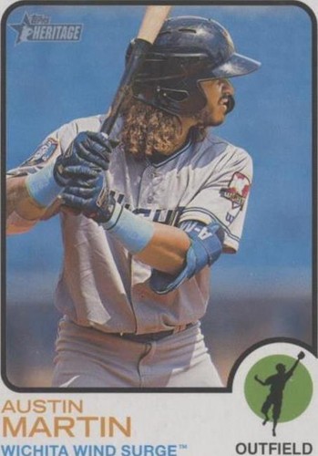 2022 Topps Heritage Minor League Edition - Austin Martin #42