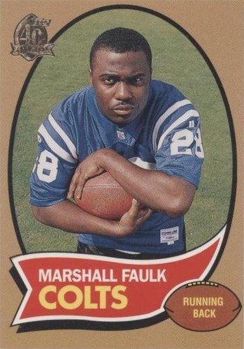 1996 Topps Marshall Faulk #15