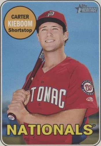 2018 Topps Heritage Minor League Edition - Carter Kieboom #46