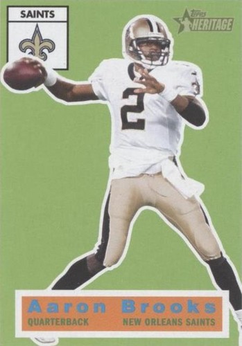 2001 Topps Heritage Aaron Brooks #57