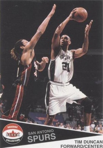 2001-02 Fleer Shoebox Collection - Tim Duncan #48