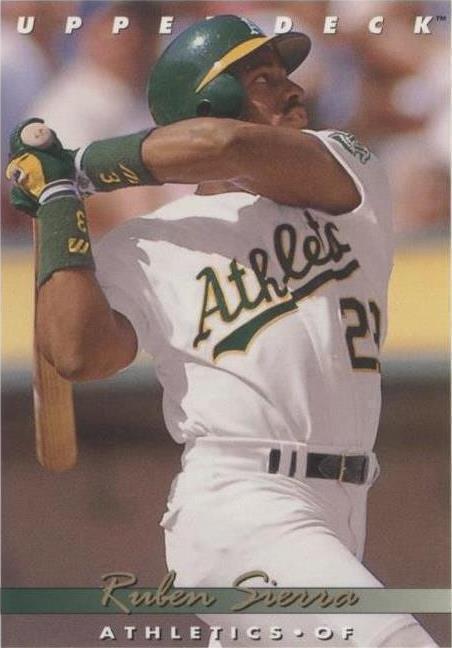 Upper Deck 1993 - Ruben Sierra #145