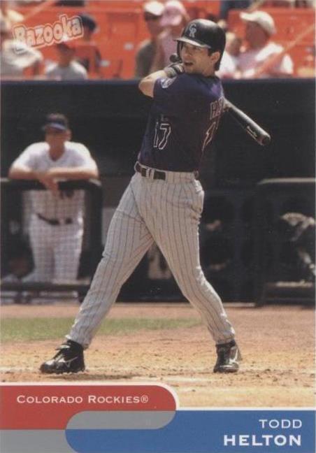 2004 Topps Bazooka - Todd Helton #235
