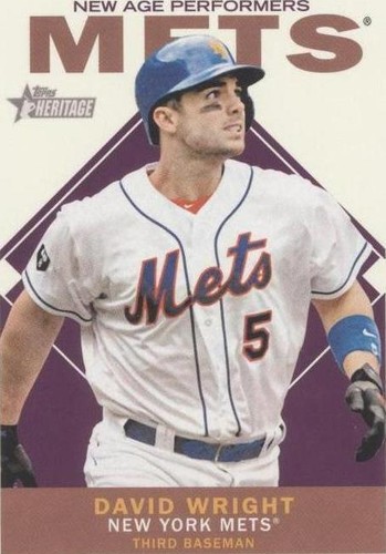 2013 Topps Heritage - David Wright #NAP-DW