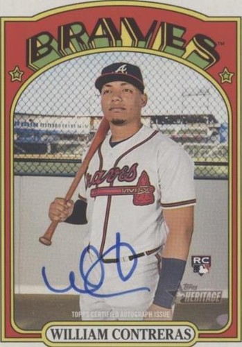 2021 Topps Heritage - William Contreras #ROA-WCO